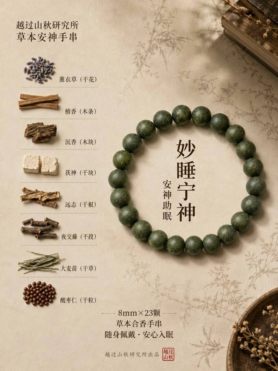 合香珠细节
